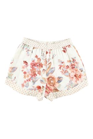 shorts in cotone beige ZIMMERMANN KIDS | 5923ARS261SPLI